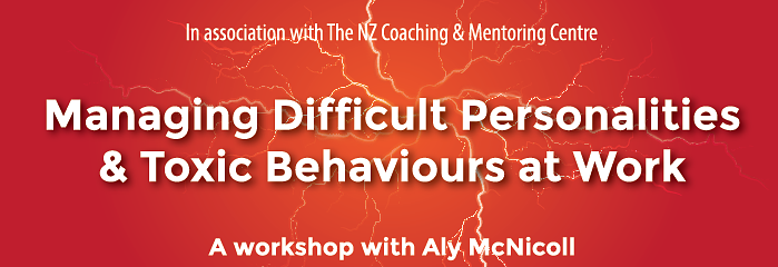 Managing Difficult Personalities and Toxic Behaviours April 2026 logo